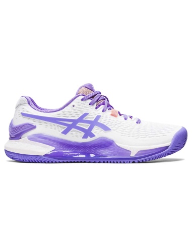 Asics Gel Resolution 9 Clay White/Amethyst