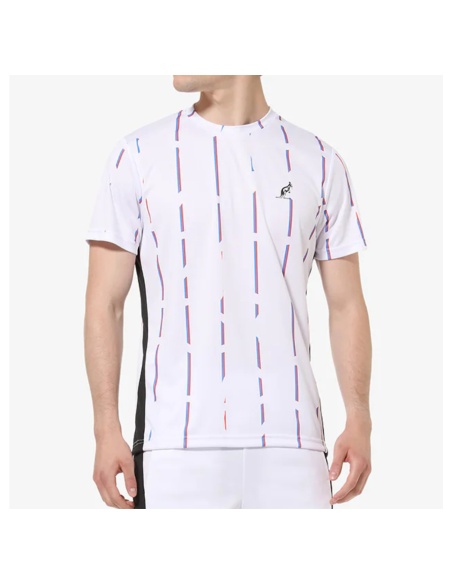 Australian T-Shirt Stripe White