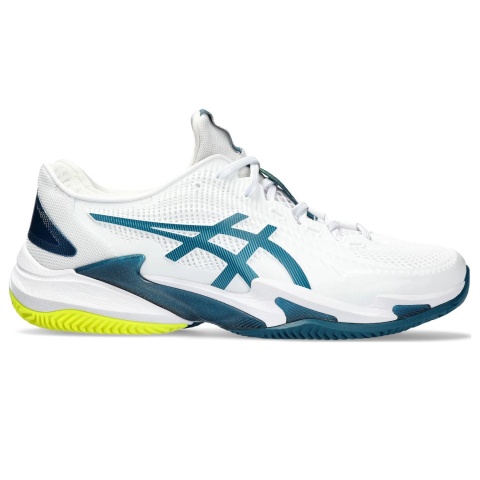 Asics Court FF 3 Novak Clay Tuna White/Gris Blue