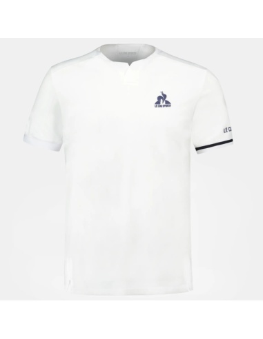 Le Coq Sportif Tennis Pro T-Shirt White