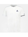Le Coq Sportif Tennis Pro T-Shirt White