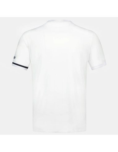 Le Coq Sportif Tennis Pro T-Shirt White