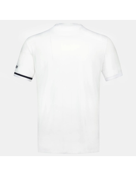 Le Coq Sportif Tennis Pro T-Shirt White