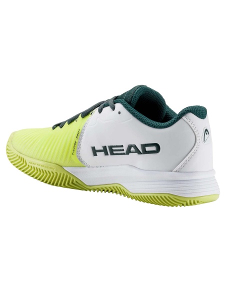 Head Revolt Pro 4.0 Junior Clay Green/White Head Revolt Pro 4.0 Junior Clay Green/White