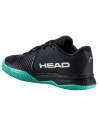 Head Revolt Pro 4.0 Junior Clay Black/Teal