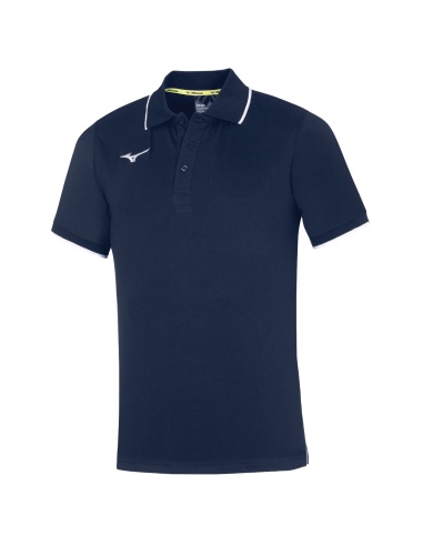 Mizuno Polo Training Blu Navy