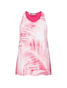 Head  Agility Tank Girl Mulberry/Print Vision