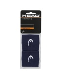 Head Wristband 2,5" Blu Navy