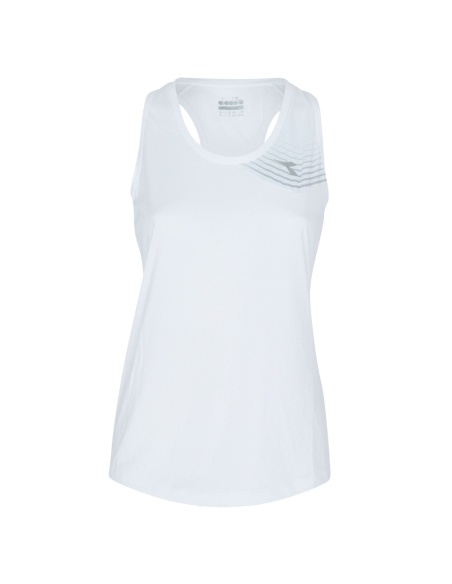 Diadora Court Tank White