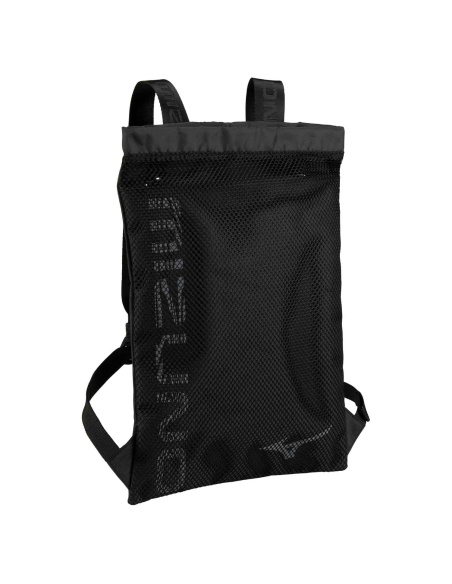 Mizuno Mesh Draw Bag Black