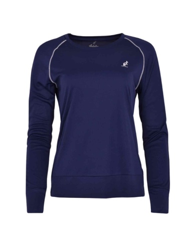 Australian T-Shirt Ace Long Sleeve Blu Cosmo