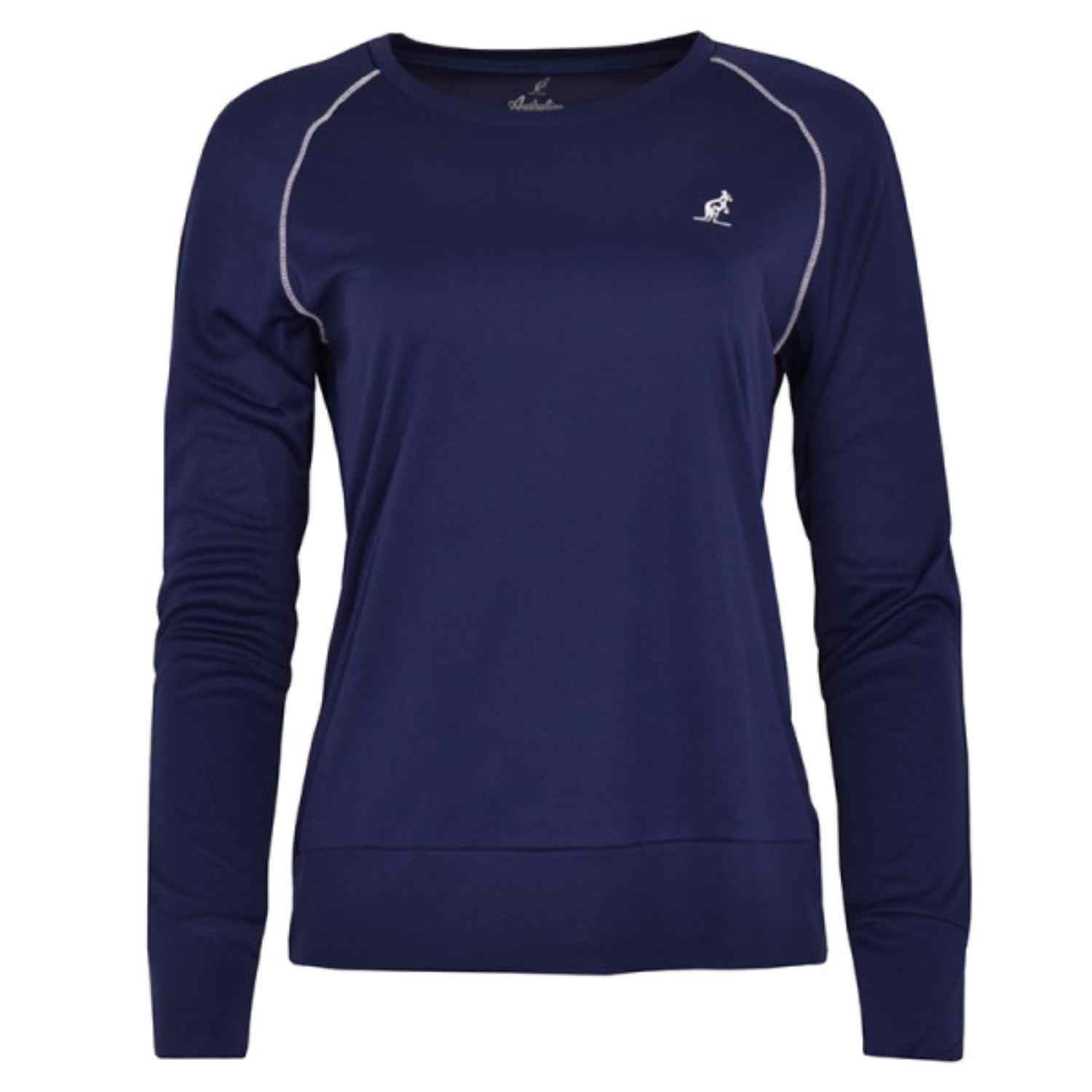 Australian T-Shirt Ace Long Sleeve Blu Cosmo