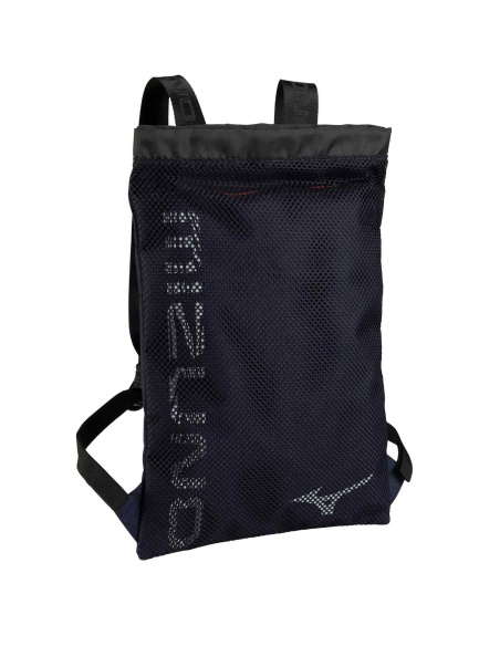 Mizuno Mesh Draw Bag Blue Navy