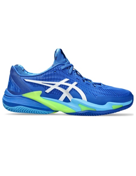 Asics Court FF 3 Novak Clay Tuna Blue/White Asics Court FF 3 Novak Clay Tuna Blue/White