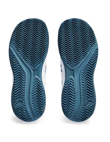 Asics Gel Resolution 9 GS Clay White/Restful Teal