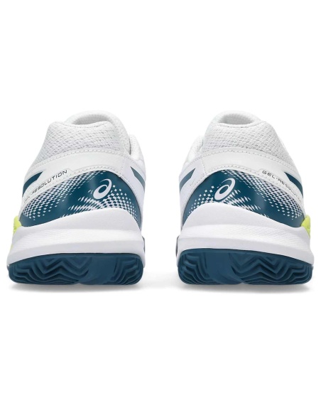 Asics Gel Resolution 9 GS Clay White/Restful Teal