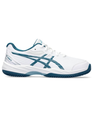 Asics Gel Game 9 GS Clay Junior White/Restful Teal
