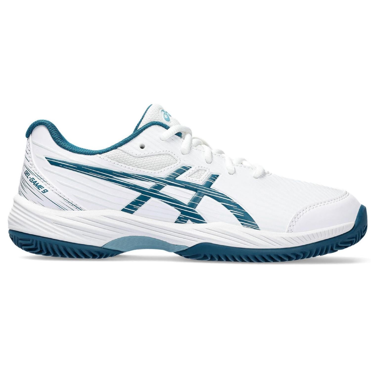 Asics Gel Game 9 GS Clay Junior White/Restful Teal