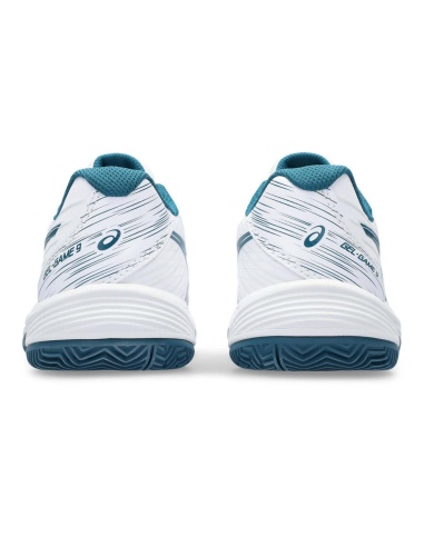 Asics Gel Game 9 GS Clay Junior White/Restful Teal