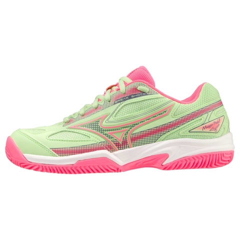 Mizuno Wave Beak Shot 4 Padel Patina Green/Pink