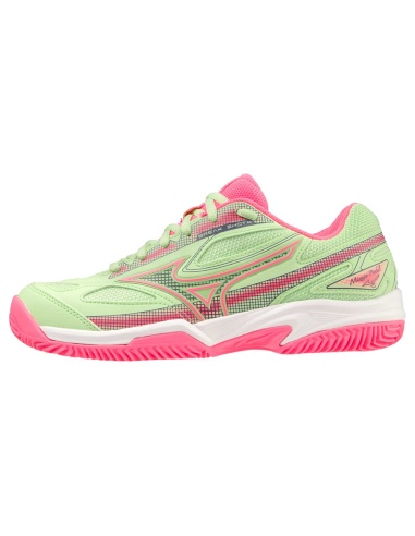 Mizuno Wave Beak Shot 4 Padel Patina Green/Pink