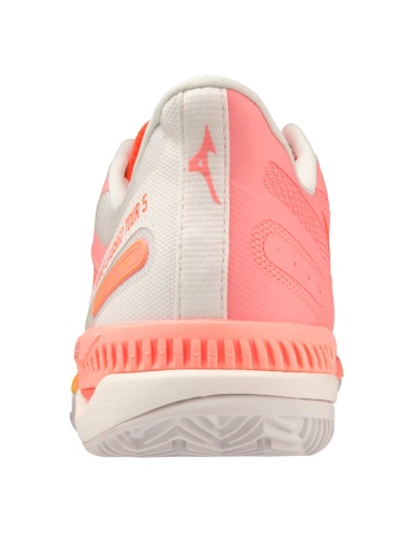 Mizuno Wave Exceed Tour 5 Clay Candy Coral/Snow White