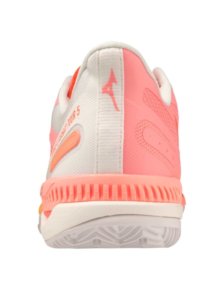 Mizuno Wave Exceed Tour 5 Clay Candy Coral/Snow White