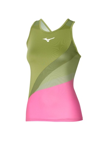 Mizuno Release Printed Tank Caliste Green