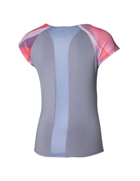 Mizuno Release Printed Tee Silver Bullet