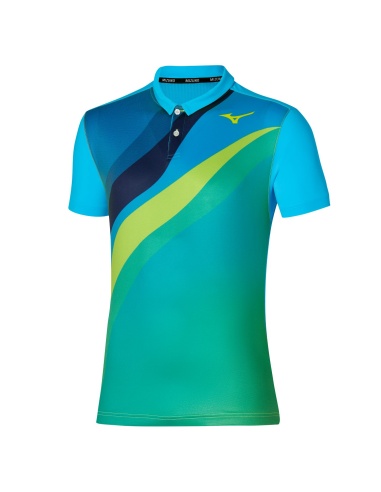 Mizuno Tennis Shadow Polo Jet Blue