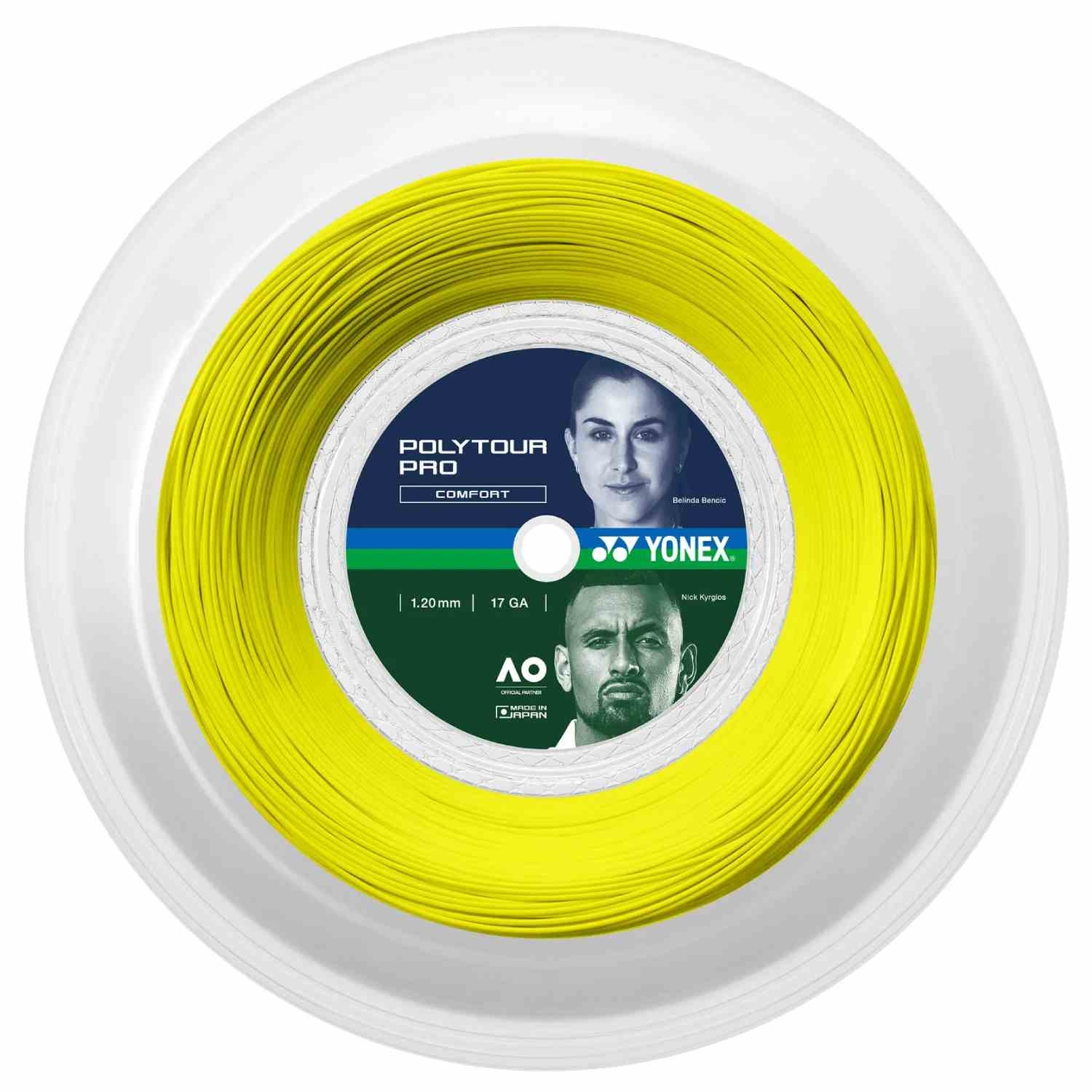 Yonex Poly Tour Pro 1,25 Yellow (200mt)