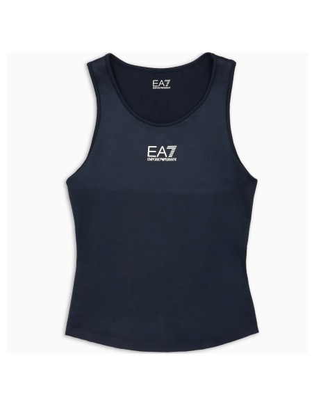 EA7 Canotta Tennis Pro Ventus7 Girl Blu Navy EA7 Canotta Tennis Pro Ventus7 Girl Blu Navy