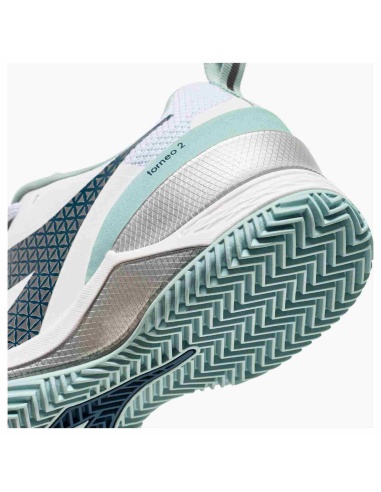 Diadora Blushiìeld Torneo 2 Clay White/Azzurro Spray
