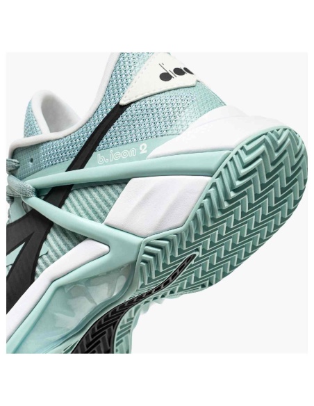 Diadora B.Icon 2 Clay Azzurro Spary Diadora B.Icon 2 Clay Azzurro Spary