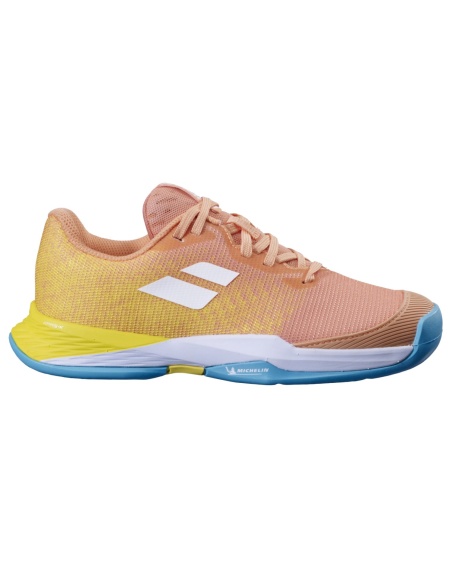Babolat Jet Match 3 Girl Coral/Gold Fusion Babolat Jet Match 3 Girl Coral/Gold Fusion