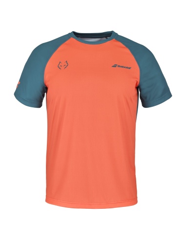 Babolat Crew Neck Tee Lebron Orange