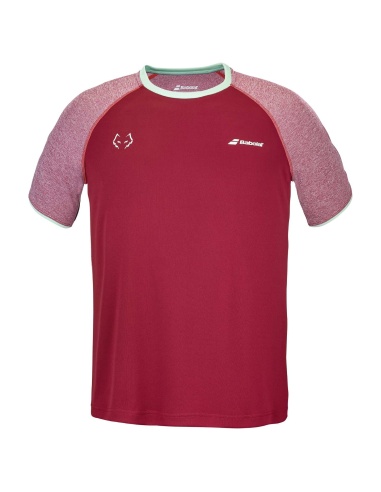 Babolat Crew Neck Tee Lebron Red