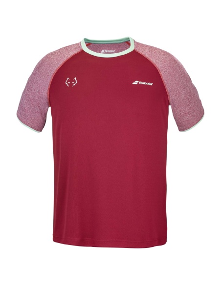 Babolat Crew Neck Tee Lebron Red Babolat Crew Neck Tee Lebron Red