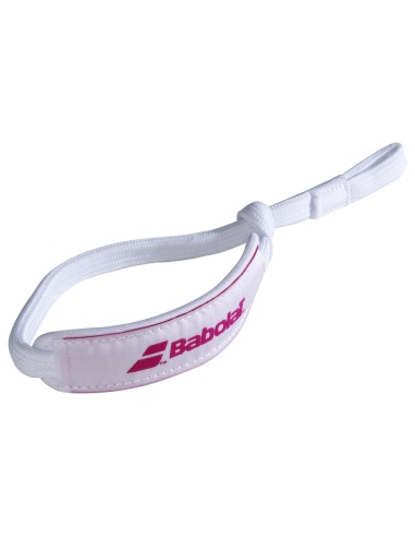 Babolat Wrist Strap Padel White/Pink