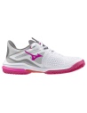 Mizuno Wave Exceed Tour 6 Clay White/Radiant Red/Quiet Shade