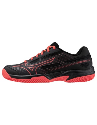 Mizuno Exceed Star Junior Clay Black/Radiant Red/Black Oyster