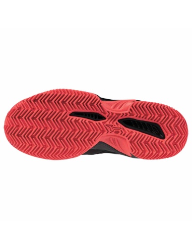 Mizuno Exceed Star Junior Clay Black/Radiant Red/Black Oyster