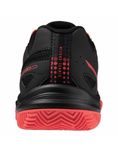 Mizuno Exceed Star Junior Clay Black/Radiant Red/Black Oyster