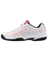 Mizuno Exceed Star Junior Clay White/Radiant Red/Black