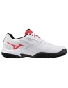 Mizuno Exceed Star Junior Clay White/Radiant Red/Black