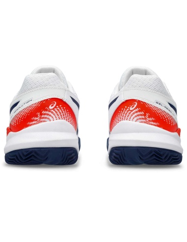 Asics Gel Resolution 9 GS Clay White/Blue Expanse