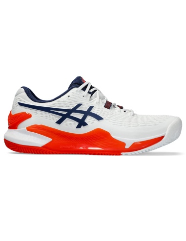 Asics Gel Resolution 9 Clay White/Blue Expanse