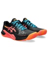 Asics Gel Challenger 14 Padel Black/Blazing Coral