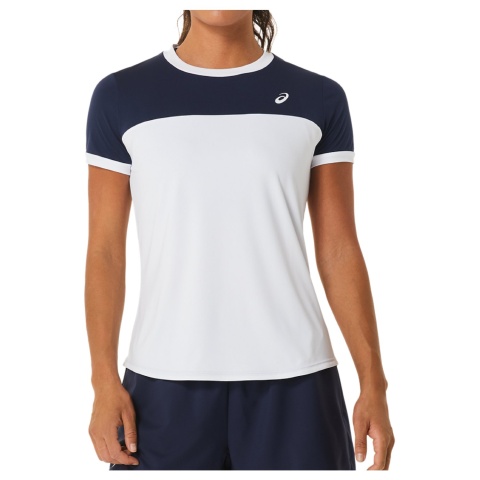 Asics Court T-Shirt Brilliant White/Midnight