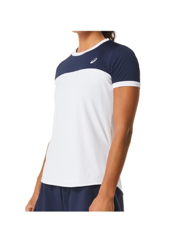 Asics Court T-Shirt Brilliant White/Midnight